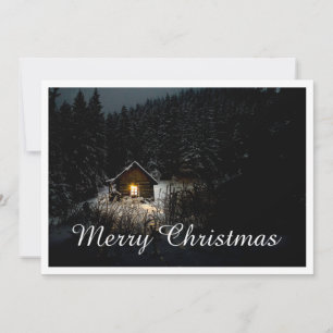 Saudações de Natal com Casa de Bruxa