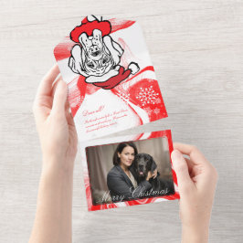 Saudações de Natal luxuosas para Great Dane