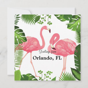 Saudações de Orlando, Florida