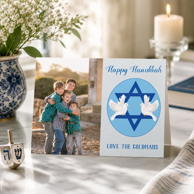 Saudações de Paz do Pombo de Hanukkah (Criador carregado)