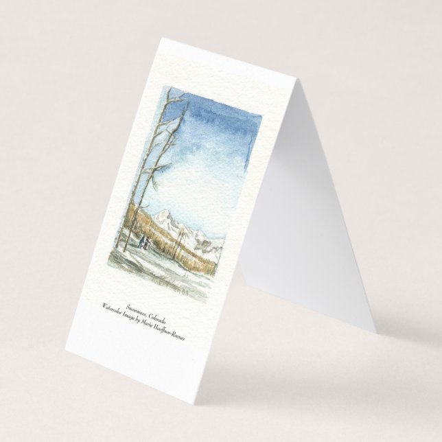 Saudações de Snowmass Colorado (Frente)