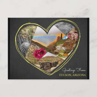 Saudações de Tucson, Arizona ♥ Cartão postal