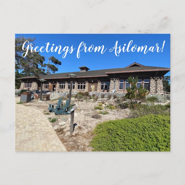 Saudações do Asilimar! Cartão Postal (Frente)
