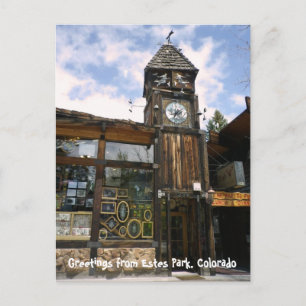 Saudações do Cartão de Posto Estes Park