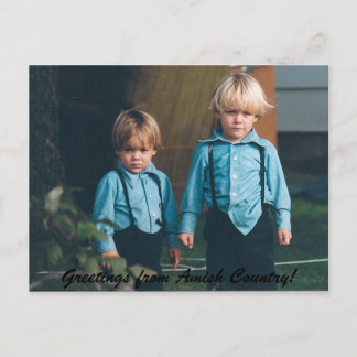 Saudações Do Cartão Postal Amish