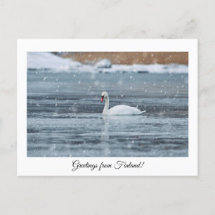 Saudações do cartão postal da Finlândia