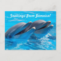 Saudações do cartão postal da Jamaica