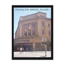 Saudações do cartão postal de Adelaide