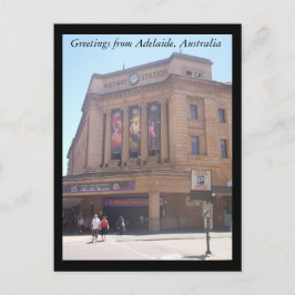 Saudações do cartão postal de Adelaide