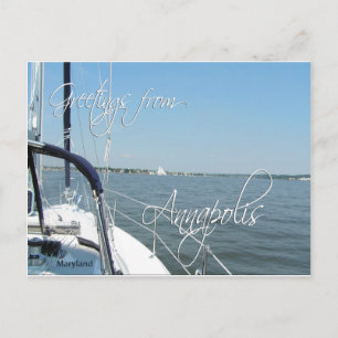 Saudações do cartão postal de Annapolis