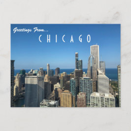 Saudações Do Cartão Postal De Chicago