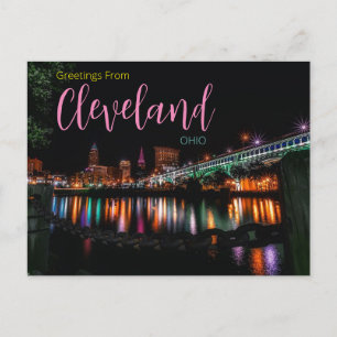 Saudações do cartão postal de Cleveland Ohio