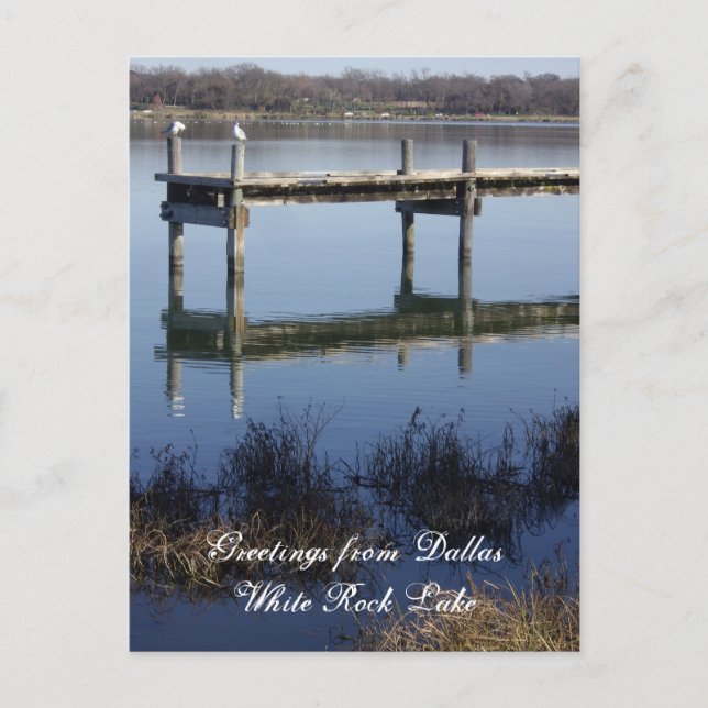 Saudações do Cartão Postal de Dallas (Frente)