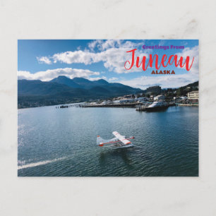Saudações do cartão postal de Juneau Alaska