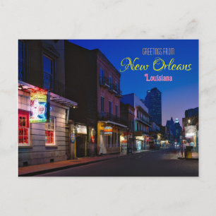 Saudações do Cartão Postal de Nova Orleans Louisia