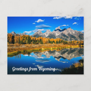 Saudações Do Cartão Postal Wyoming