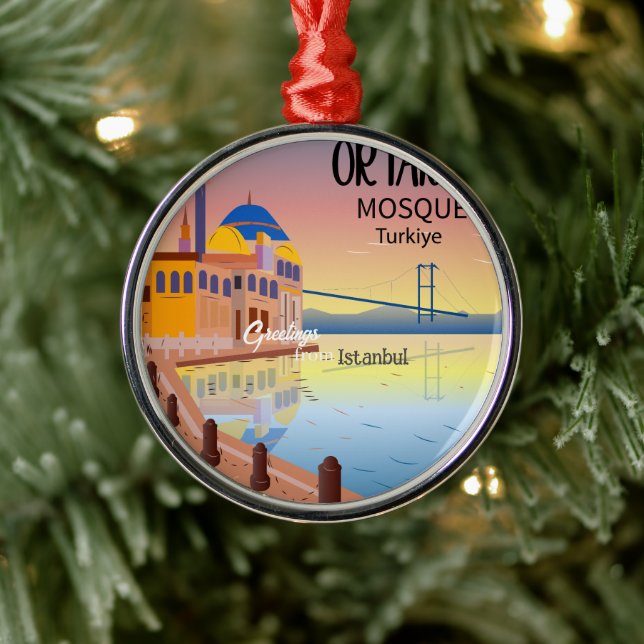 Saudações do Ornamento Turco de Istambul (Árvore)