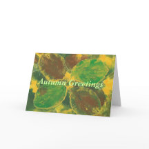 Saudações do outono, Folhas de Aves, cartões de sa