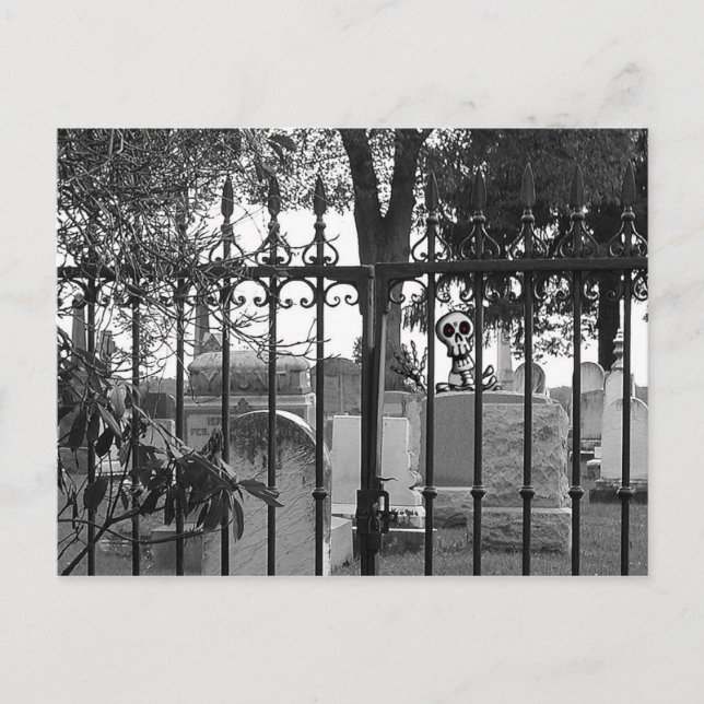 Saudações Graveyard! - Cartão postal nº 3 (Frente)
