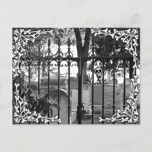 Saudações Graveyard! - Cartão postal nº 4 (Frente)