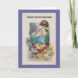 Saudações por Páscoa - Cartão