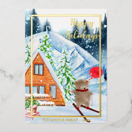 Saudações Sazonais de Natal Feliz