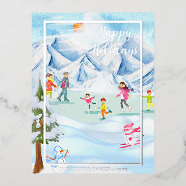 Saudações Sazonais de Natal Feliz