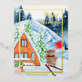 Saudações Sazonais de Natal Feliz