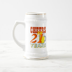Saúde A 21 Anos De Caneca de cerveja De Cerveja D