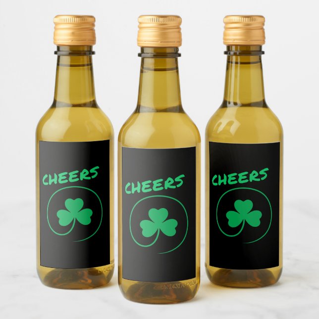 Saúde, Clover, Shamrock, Irish Green, St Patricks (Garrafas)
