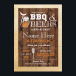 Saúde e CHURRASCO de cerveja QUALQUER convite da A<br><div class="desc">Os russos aplaudem e as cervejas convidam design. Perfeito para qualquer festa de aniversário etária. SIMPLESMENTE MUDE O TEXTO PARA SE ADEQUAR À SUA FESTA. impressão traseiro incluído</div>