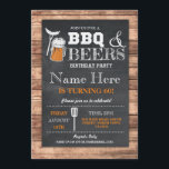 Saúde e CHURRASCO de cerveja qualquer convite para<br><div class="desc">Calçados russos e cervejas festa de aniversário convidam design. Perfeito para qualquer festa de aniversário etária. SIMPLESMENTE MUDE O TEXTO PARA SE ADAPTAR À SUA FESTA. Impressão traseiro incluído</div>