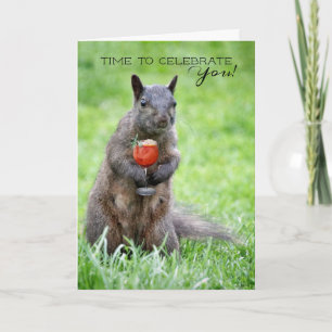 Saúde para o seu cartão de aniversário