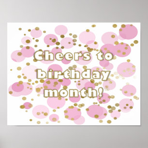 Saúde Para Poster De Mês De Aniversário