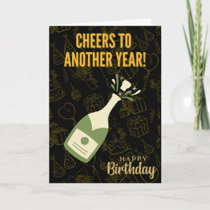Saúde para você! - Cartão de Aniversário