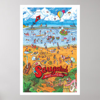 Saugatuck (Dia) Grande Poster