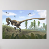 Saurornitholestes Impressão