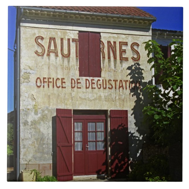 Sauternes Office de Degustation (Provando do vinho (Frente)