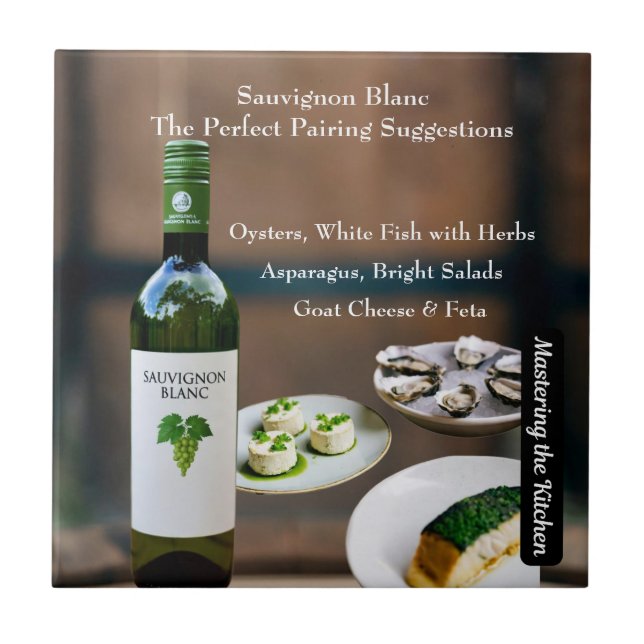 Sauvignon Blanc Wine Pairing Guide (Frente)