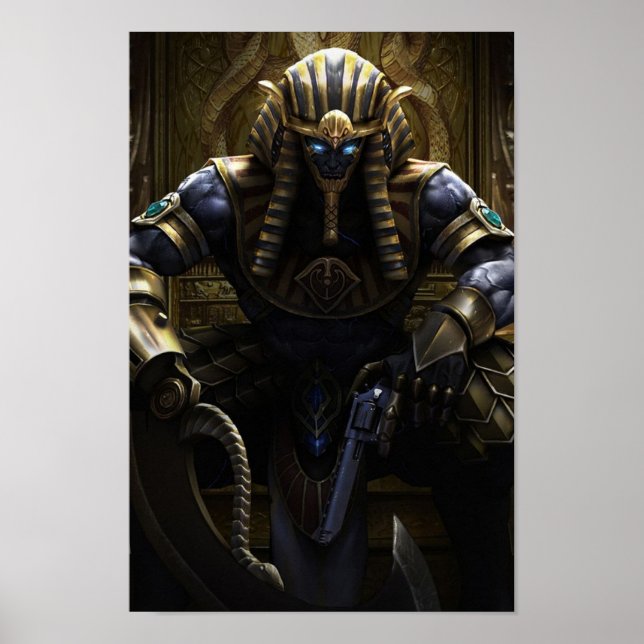 Savage Pharaoh Poster (Frente)