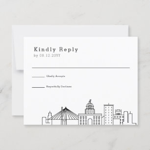Savannah Wedding   RSVP Skyline Estilizado