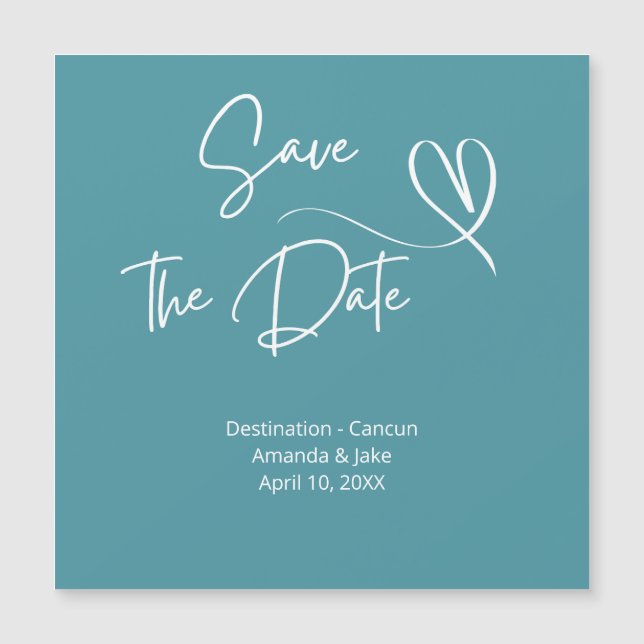 Save the Date Destination Wedding (Frente)