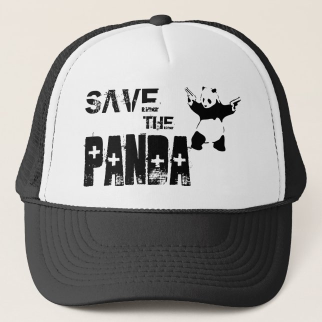 Save the Panda Boné Trucker (Frente)