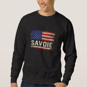 SAVOIE Sobrenome Camisa SAVOIE Nome pavilhão ameri