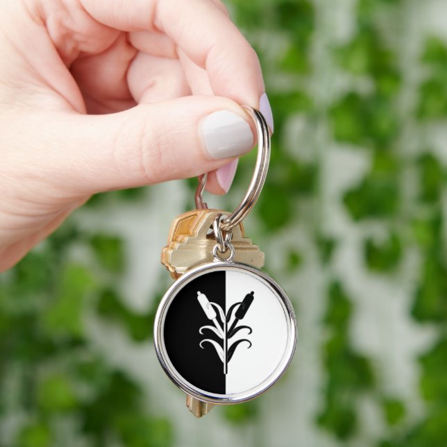 SCA Iron Bog Round, Pequeno (1,44") Chaveiro (Mão)