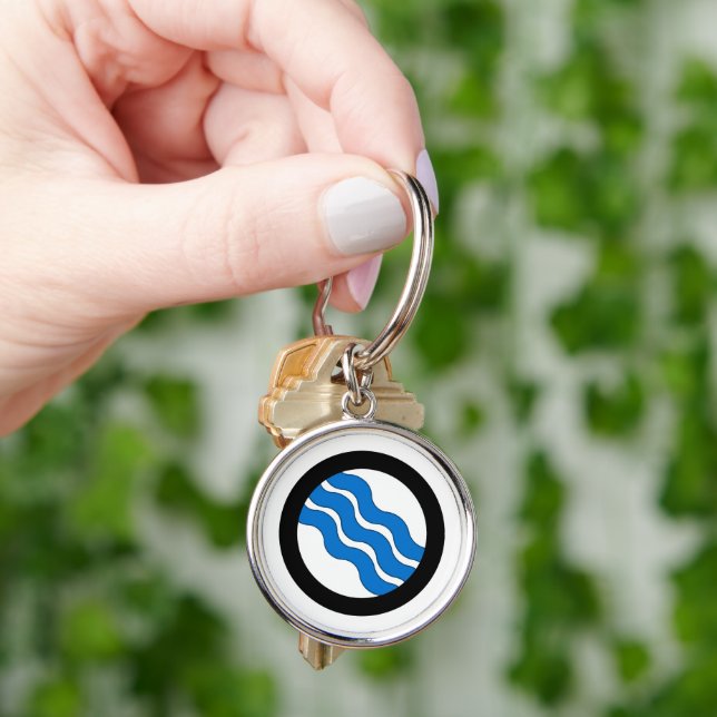 SCA Lyndhaven Round, Chaveiro pequeno (1,44") (Mão)