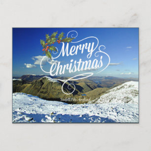 Scafell Pike, Inglaterra - Cartões de natal