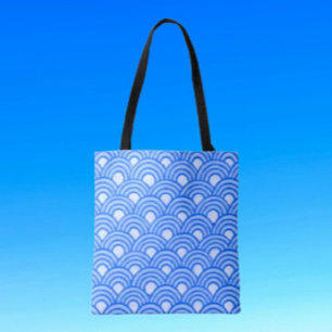 Scales Cerulean Tote Bag
