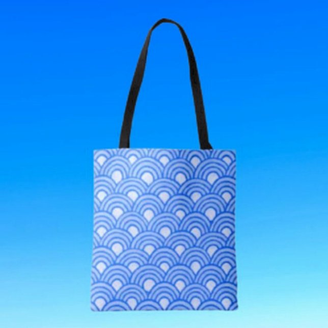 Scales Cerulean Tote Bag (Criador carregado)