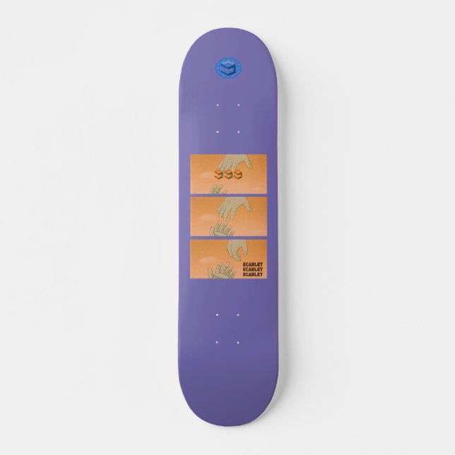 SCARLET SKATEBOARD decks worldwide project (Frente)